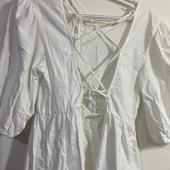 Sunday Best Saida Dress White Espace Small Aritzia - Picture 4 of 4